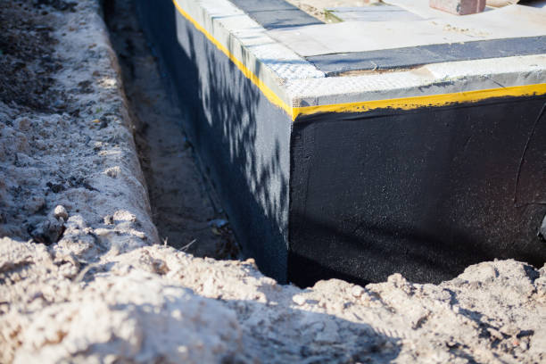 Professional Exterior Waterproofing technician working in Roseland, NJ